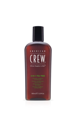 AMERICAN CREW 3-In-1 Tea Tree Shampoo, Conditioner & Body Wash